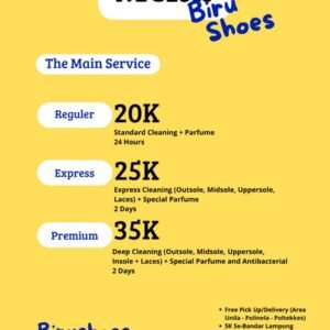 Cuci Sepatu Premium